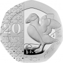 20 Pence 2023-2025, United Kingdom (Great Britain), Charles III