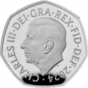 20 Pence 2023-2025, United Kingdom (Great Britain), Charles III