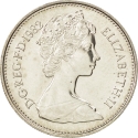 5 Pence 1982-1984, KM# 929, United Kingdom (Great Britain), Elizabeth II