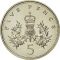 5 Pence 1985-1990, KM# 937, United Kingdom (Great Britain), Elizabeth II