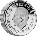 5 Pence 2025, United Kingdom (Great Britain), Charles III, Britannia