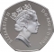 50 Pence 1994, KM# 966a, United Kingdom (Great Britain), Elizabeth II, 50th Anniversary of D-Day