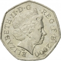 50 Pence 2000-2009, KM# 1004, United Kingdom (Great Britain), Elizabeth II, 150th Anniversary of the Public Libraries Act 1850