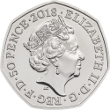 50 Pence 2018, KM# 1556, United Kingdom (Great Britain), Elizabeth II, 100th Anniversary of the Representation of the People Act