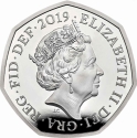 50 Pence 2019, Sp# H61, United Kingdom (Great Britain), Elizabeth II, 160th Anniversary of Birth of Arthur Conan Doyle