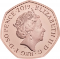 50 Pence 2019, Sp# H79, United Kingdom (Great Britain), Elizabeth II, The Snowman