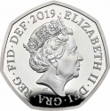 50 Pence 2019, Sp# H61, United Kingdom (Great Britain), Elizabeth II, 160th Anniversary of Birth of Arthur Conan Doyle