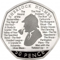50 Pence 2019, Sp# H61, United Kingdom (Great Britain), Elizabeth II, 160th Anniversary of Birth of Arthur Conan Doyle