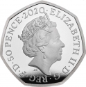 50 Pence 2020, Sp# H91, United Kingdom (Great Britain), Elizabeth II, The Snowman