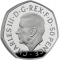 50 Pence 2022, United Kingdom (Great Britain), Charles III, Queen Elizabeth II Memorial Coin Collection