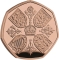 50 Pence 2022, United Kingdom (Great Britain), Charles III, Queen Elizabeth II Memorial Coin Collection