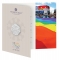 50 Pence 2022, Sp# H107, United Kingdom (Great Britain), Elizabeth II, 50th Anniversary of the First Pride UK, Fold-out packaging