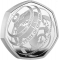 50 Pence 2022, Sp# H110, United Kingdom (Great Britain), Charles III, 100th Anniversary of the BBC
