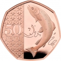 50 Pence 2023-2024, United Kingdom (Great Britain), Charles III