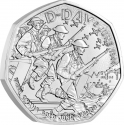 50 Pence 2024, United Kingdom (Great Britain), Charles III, 80th Anniversary of D-Day