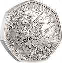 50 Pence 2024, United Kingdom (Great Britain), Charles III, 80th Anniversary of D-Day