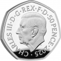 50 Pence 2025, United Kingdom (Great Britain), Charles III, Mary Poppins