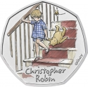 50 Pence 2020, Sp# H88, United Kingdom (Great Britain), Elizabeth II, Winnie the Pooh and Friends, Christopher Robin