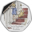 50 Pence 2020, Sp# H88, United Kingdom (Great Britain), Elizabeth II, Winnie the Pooh and Friends, Christopher Robin