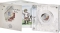 50 Pence 2020, Sp# H88, United Kingdom (Great Britain), Elizabeth II, Winnie the Pooh and Friends, Christopher Robin, Acrylic block