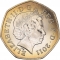 50 Pence 2011, KM# 1191, United Kingdom (Great Britain), Elizabeth II, London 2012 Summer Olympics, Fencing