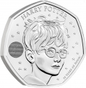 50 Pence 2022, Sp# H112, United Kingdom (Great Britain), Charles III, 25th Anniversary of Harry Potter Magic, Harry Potter