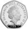 50 Pence 2022, Sp# H112, United Kingdom (Great Britain), Charles III, 25th Anniversary of Harry Potter Magic, Harry Potter