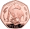 50 Pence 2020, Sp# H83, United Kingdom (Great Britain), Elizabeth II, Dinosauria Collection, Iguanodon