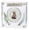 50 Pence 2020, Sp# H82, United Kingdom (Great Britain), Elizabeth II, Dinosauria Collection, Megalosaurus, Acrylic display block