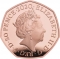 50 Pence 2020, Sp# H82, United Kingdom (Great Britain), Elizabeth II, Dinosauria Collection, Megalosaurus