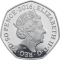 50 Pence 2016, KM# 1374a, United Kingdom (Great Britain), Elizabeth II, Beatrix Potter’s The Tale of Peter Rabbit, Mrs. Tiggy-Winkle