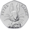 50 Pence 2016, KM# 1371, United Kingdom (Great Britain), Elizabeth II, Beatrix Potter’s The Tale of Peter Rabbit, Peter Rabbit
