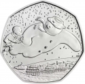 50 Pence 2018, KM# 1559, United Kingdom (Great Britain), Elizabeth II, The Snowman, 40th Anniversary