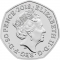 50 Pence 2018, KM# 1552, United Kingdom (Great Britain), Elizabeth II, Beatrix Potter’s The Tale of Peter Rabbit, Peter Rabbit