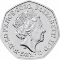 50 Pence 2020, Sp# H85, United Kingdom (Great Britain), Elizabeth II, Beatrix Potter’s The Tale of Peter Rabbit, Peter Rabbit