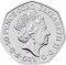 50 Pence 2020, Sp# H86, United Kingdom (Great Britain), Elizabeth II, Innovation in Science, Rosalind Franklin