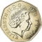 50 Pence 2011, KM# 1178, United Kingdom (Great Britain), Elizabeth II, London 2012 Summer Olympics, Sailing