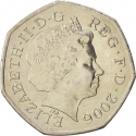 50 Pence 2006-2009, KM# 1058, United Kingdom (Great Britain), Elizabeth II, 150th Anniversary of the Institution of the Victoria Cross, Soldiers