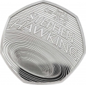 50 Pence 2019, Sp# H73, United Kingdom (Great Britain), Elizabeth II, Innovation in Science, Stephen Hawking