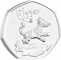 50 Pence 2021, Sp# H102, United Kingdom (Great Britain), Elizabeth II, Winnie the Pooh and Friends, Tigger