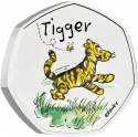 50 Pence 2021, Sp# H102, United Kingdom (Great Britain), Elizabeth II, Winnie the Pooh and Friends, Tigger