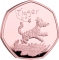 50 Pence 2021, Sp# H102, United Kingdom (Great Britain), Elizabeth II, Winnie the Pooh and Friends, Tigger