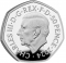 50 Pence 2024, United Kingdom (Great Britain), Charles III, 25th Anniversary of Harry Potter Magic, Winged Keys
