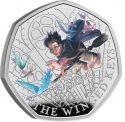 50 Pence 2024, United Kingdom (Great Britain), Charles III, 25th Anniversary of Harry Potter Magic, Winged Keys