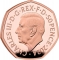 50 Pence 2024, United Kingdom (Great Britain), Charles III, 25th Anniversary of Harry Potter Magic, Winged Keys