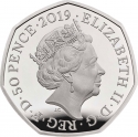 50 Pence 2019, Sp# H72, United Kingdom (Great Britain), Elizabeth II, 20th Anniversary of The Gruffalo, The Gruffalo
