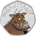 50 Pence 2019, Sp# H72, United Kingdom (Great Britain), Elizabeth II, 20th Anniversary of The Gruffalo, The Gruffalo