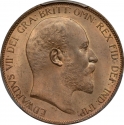 1 Penny 1902-1910, KM# 794, United Kingdom (Great Britain), Edward VII