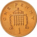 1 Penny 1985-1992, KM# 935, United Kingdom (Great Britain), Elizabeth II