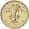 1 Pound 1985-1990, KM# 941, United Kingdom (Great Britain), Elizabeth II, Royal Diadem, Welsh Leek